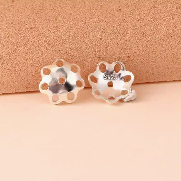 Sterling Silver Petal Torus Spacer Piece - ASHT-04