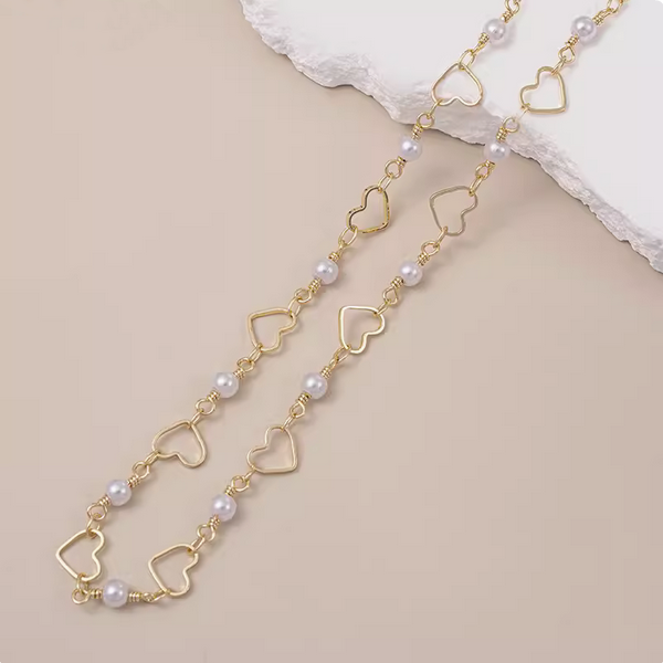 Brass Chain Necklace Charm Diy