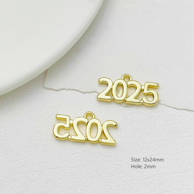 Alloy Gold Plated Fashion Daily Jewelry Pendant Charms