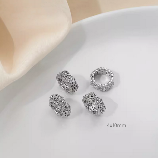 Brass Platinum Plated Spacers