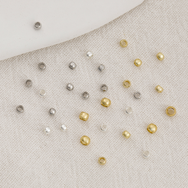 100pcs Brass Position Beads(can be clamped flat)