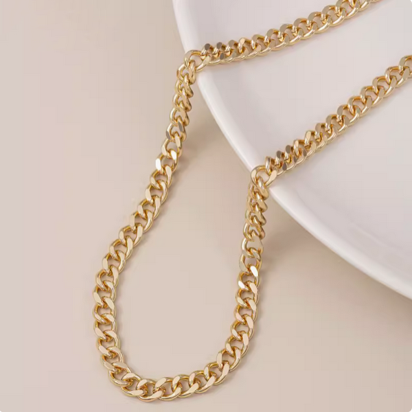 Brass Unisex Chain Necklace Bracelet DIY 2024