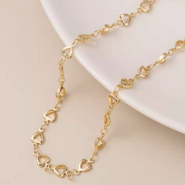 Brass Chain Necklace Charm Diy