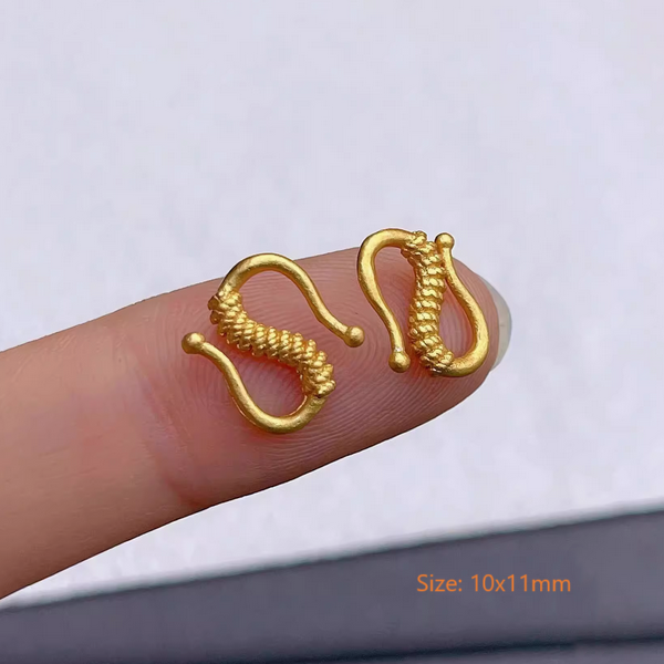 Brass Special Totem S Hook Clasp-Chinese Characteristics