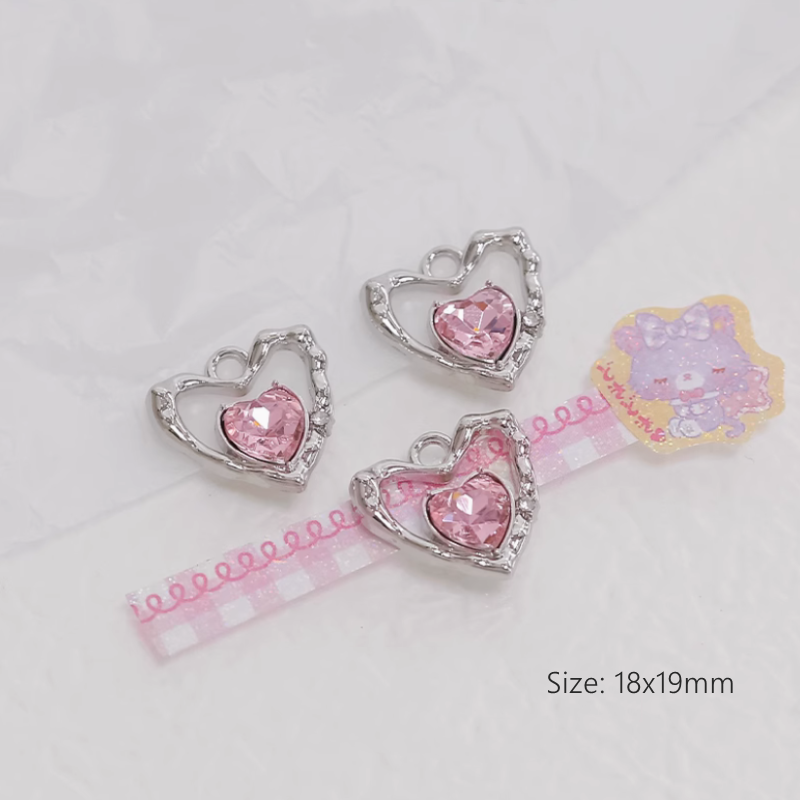 Alloy Fantastic Fairy Zircon Diamond Charms Pendant