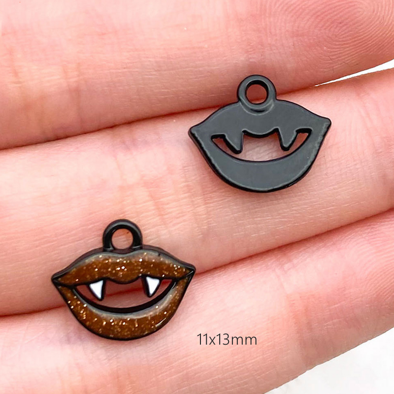 Halloween Oil Drop Dispensing Charms Ornament Gift Pendants