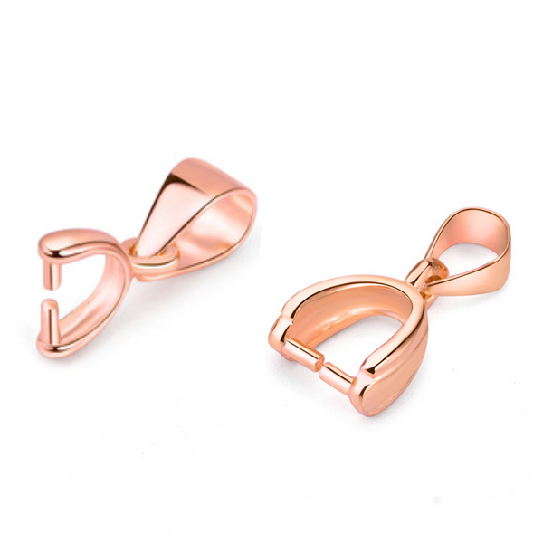 Sterling Silver Pinch Clip Pendant Hanging Buckle