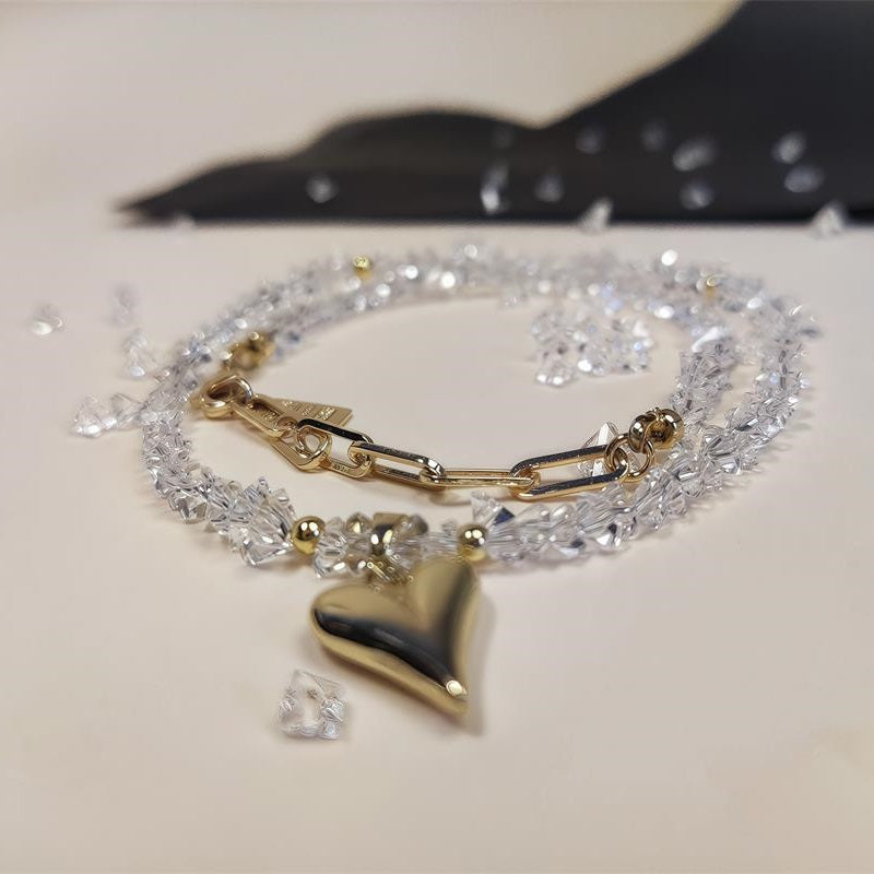 Crystal Beads DIY Material Necklace Set