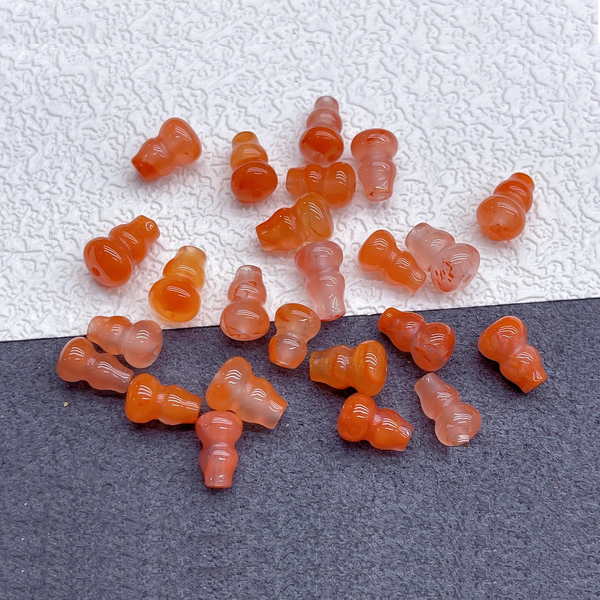 5pcs Gourd Agate Pendant