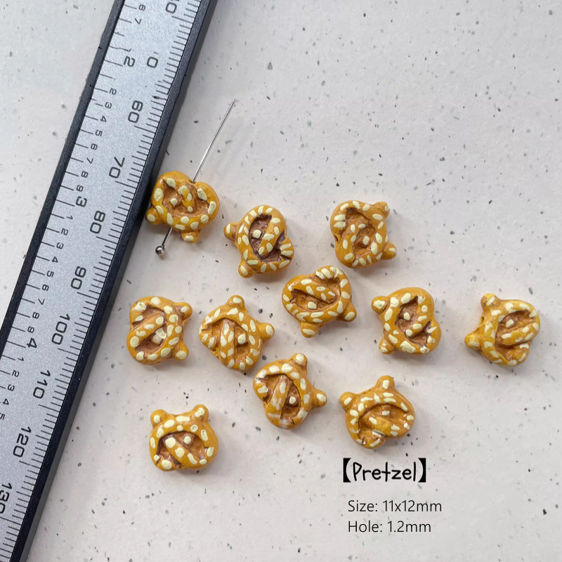 Ceramics Charms Fast Food Snack Spacers DIY Handcrafts Gift