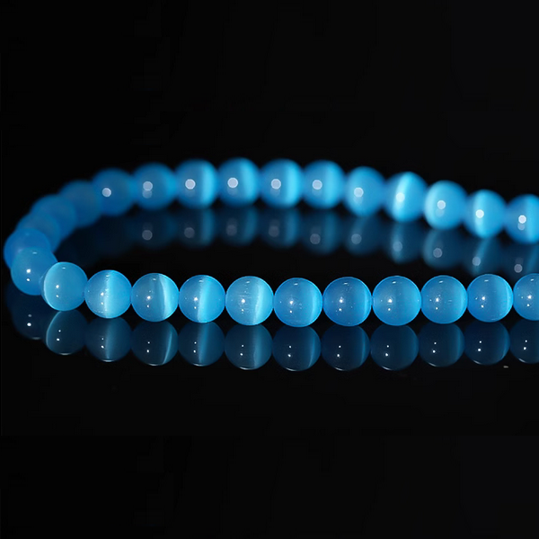 Opals Round Beads -Ocean Blue