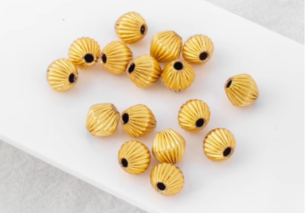 20pcs Alloy Rhomb Spare Spacer Beads