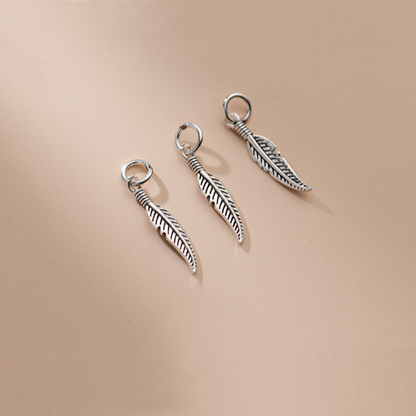 Sterling Silver Feather Pendants
