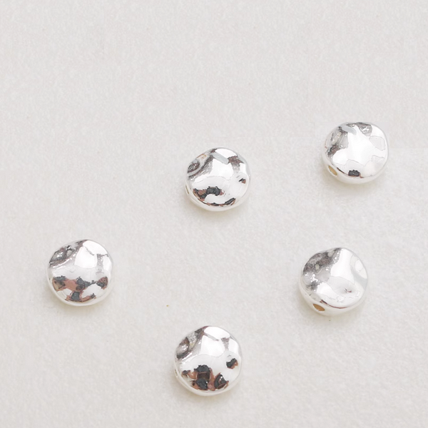 10pcs Brass Flat Round Spare Spacer Piece