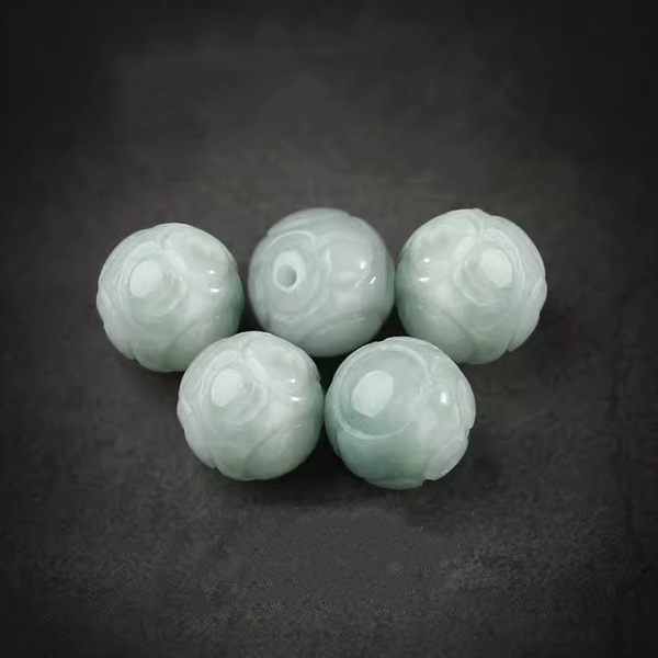 5pcs 13mm Jade Special Carving Beads- JDLZ-01