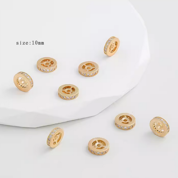 Alloy Gear Shape Round Spacer