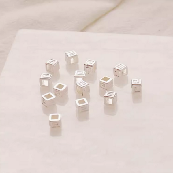 20pcs Alloy Square Spacer Partition Piece