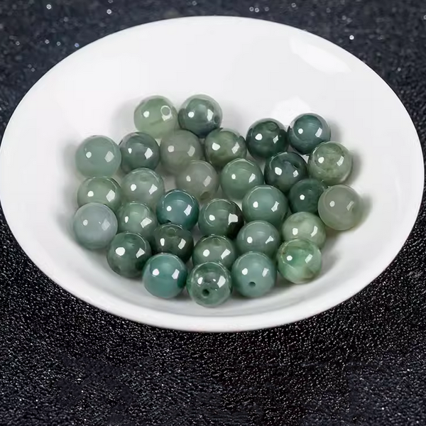 5pcs Jade Round Beads