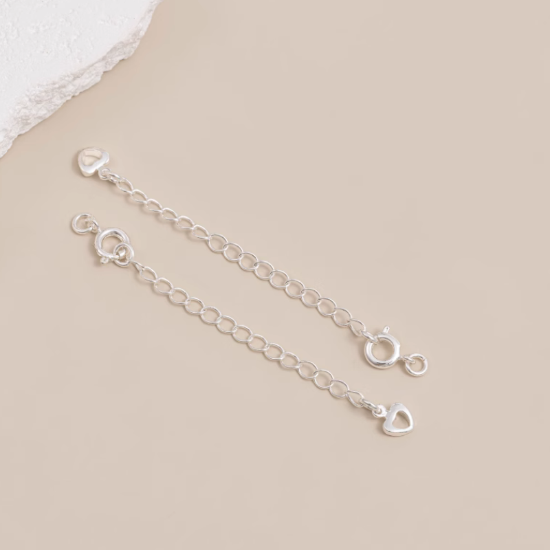 Brass Spring Fastener Ring Clasps With Safety Chain Jewelry Handmaking