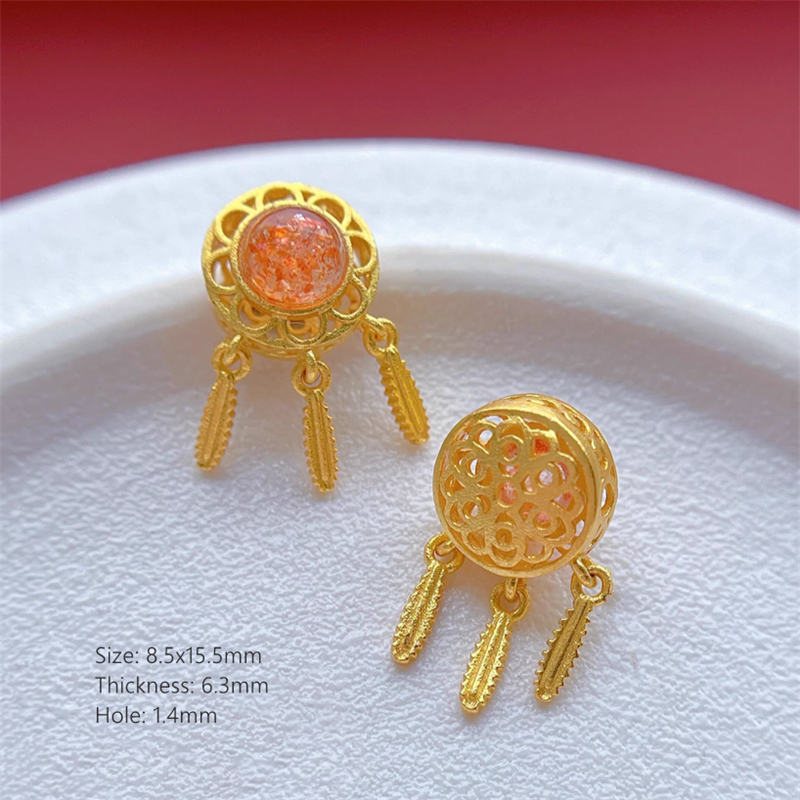 925 Silver Base Strawberry Quart Jewelry Charms Spacers