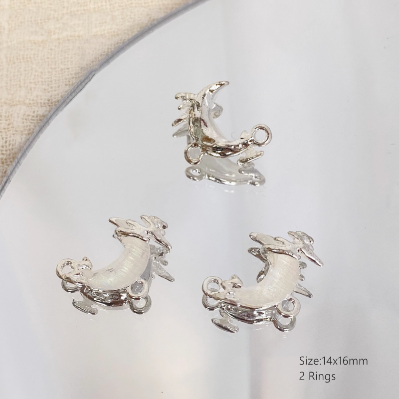 Alloy Pendants Track Planet And Moon Fairy Charms