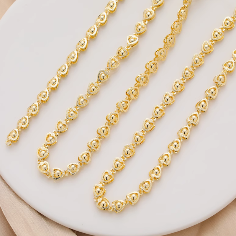 Brass 14K Gilded Color Preservation Chain