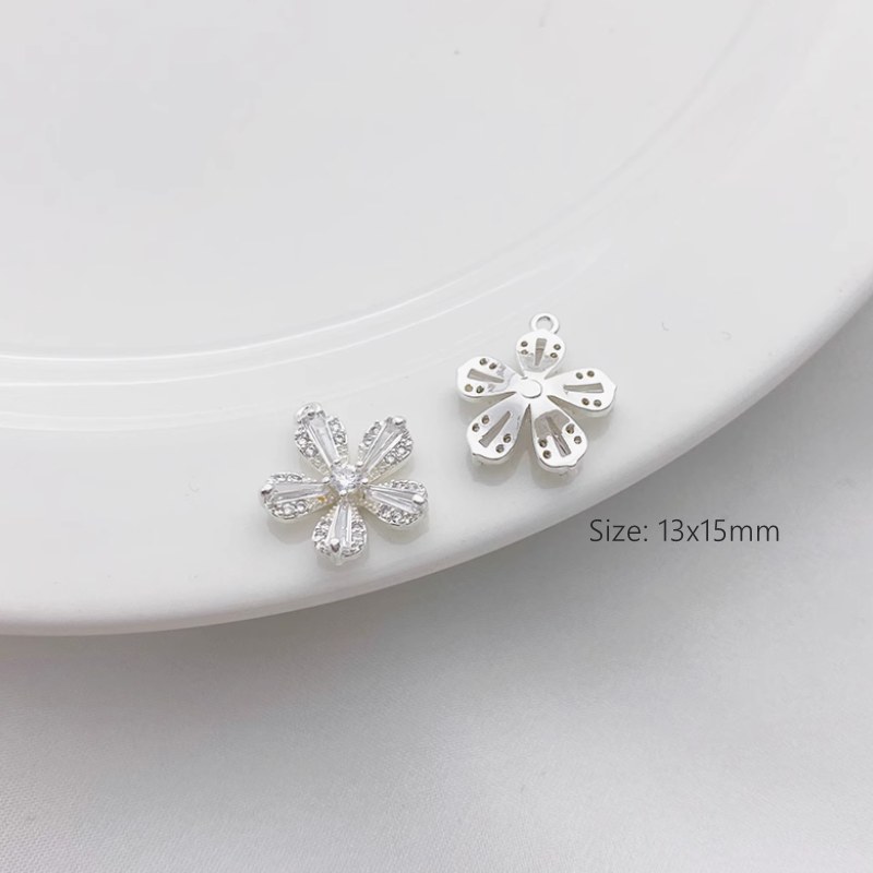 Brass Silver Plated Color Preservation Charms Collection