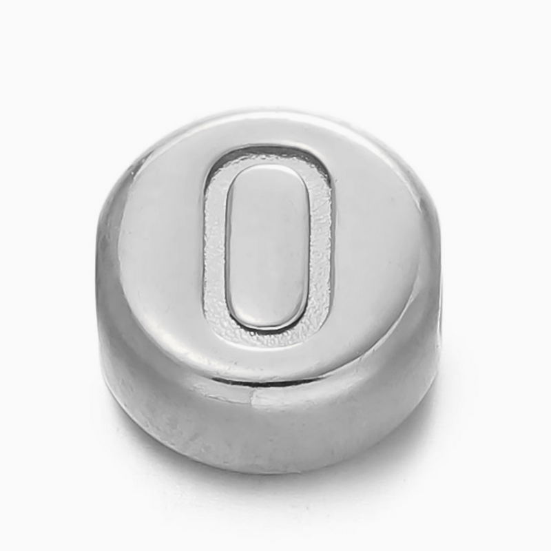 5pcs Stainless Steel Gold Electroplated Spacer Beads