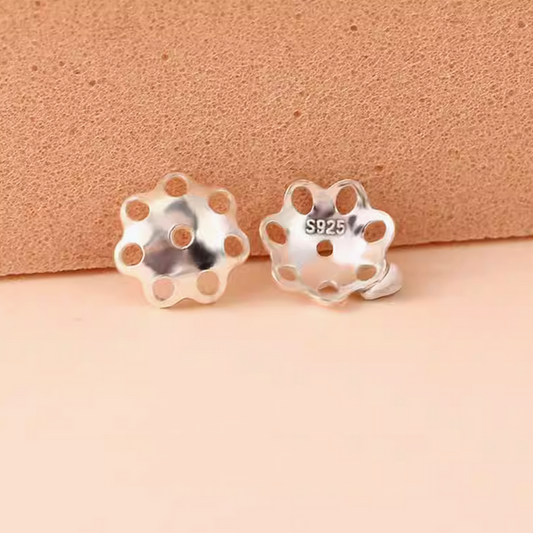 Sterling Silver Petal Torus Spacer Piece - ASHT-04