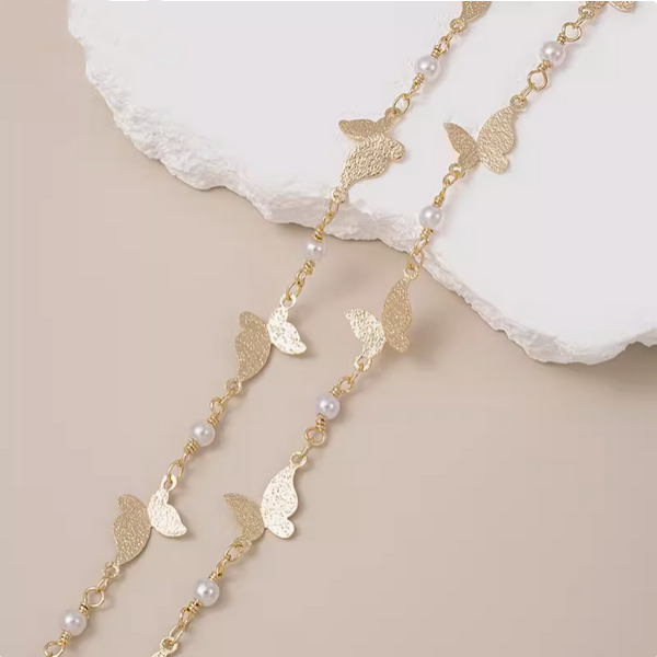 Brass Chain Necklace Charm Diy