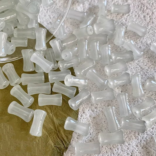 20pcs Glass Bamboo Joint Shape Spare Spacer -GLZJ-01