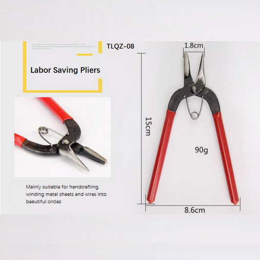 Stainless Steel Short Nose Labor Saving Pliers- TLQZ-08