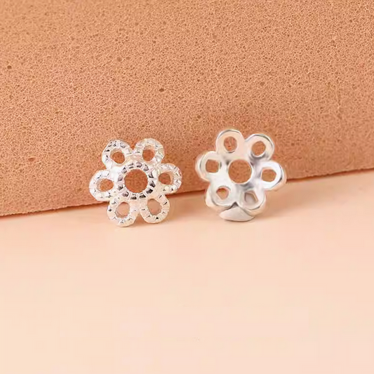 Sterling Silver Petal Torus Spacer Piece - ASHT-10
