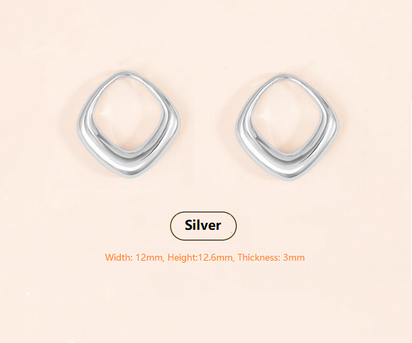 Sterling Silver +Zircon Fashion Pendant