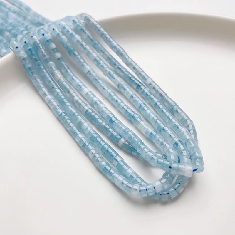Strand Nature Crystal Stone Tubular Tube Beads Necklace Bracelet Making