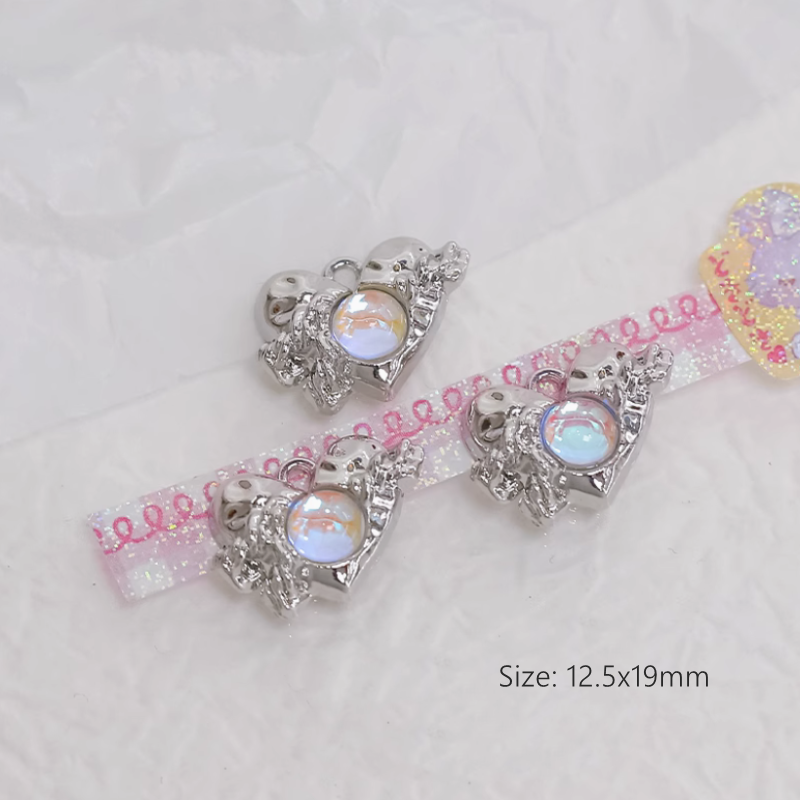 Alloy Fantastic Fairy Zircon Diamond Charms Pendant
