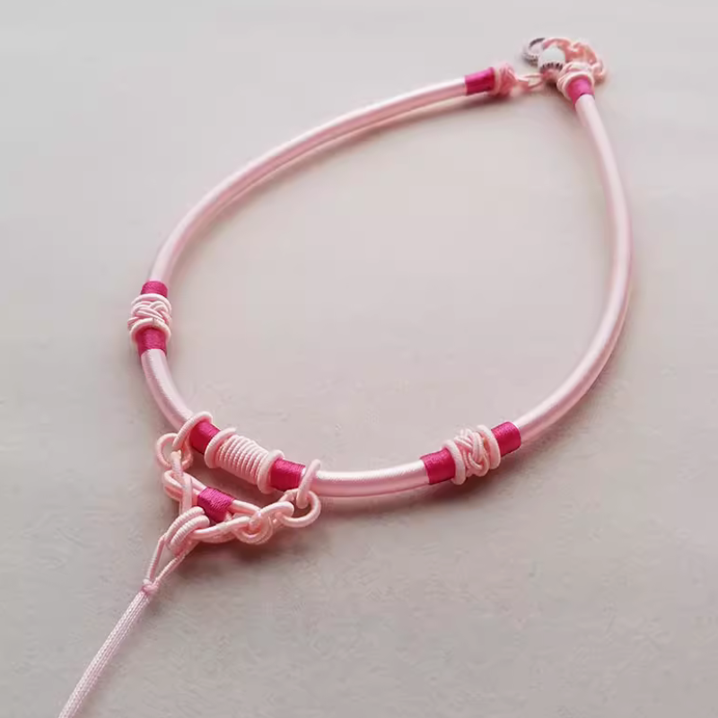 Rope Braided Semi-Finished Necklace Ethnic Traditional Style