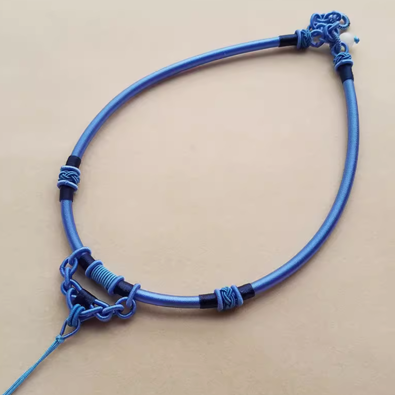 Rope Braided Semi-Finished Necklace Ethnic Traditional Style