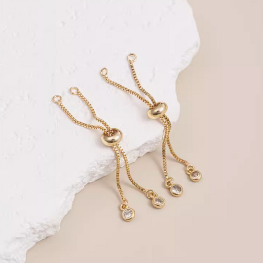 Brass X Chain Extended Chains