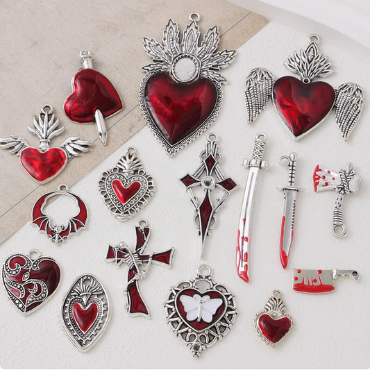 Halloween Theme Dispensing Necklace Bracelet Charms