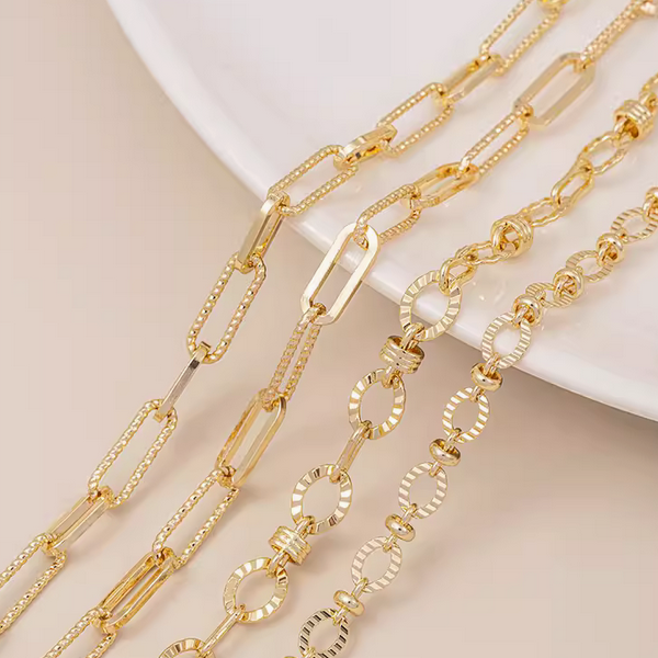 Brass Chain Necklace Charm Diy