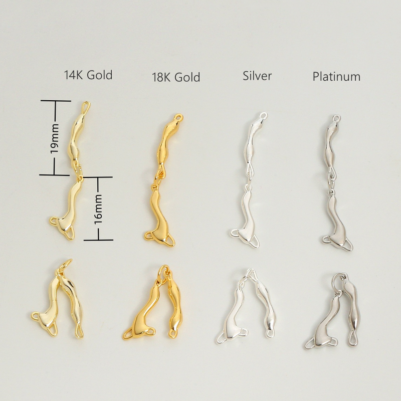 Brass Necklace/ Bracelet Connector Stick