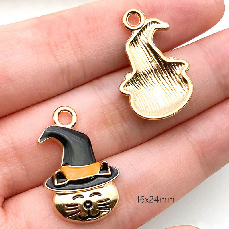 Halloween Oil Drop Dispensing Charms Ornament Gift Pendants