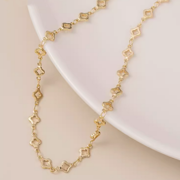 Brass Chain Necklace Charm Diy