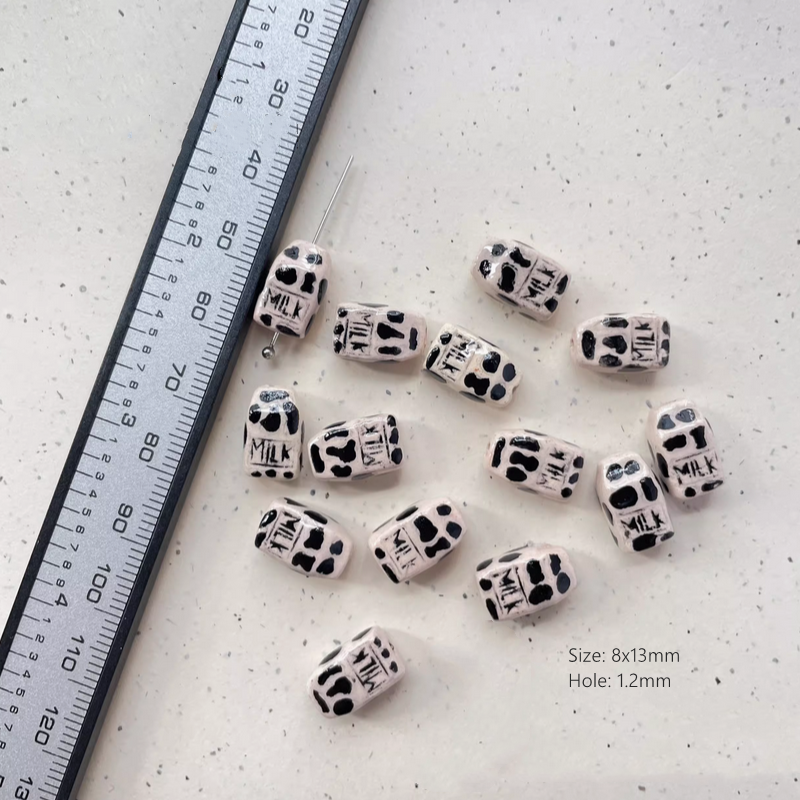 Ceramics Charms Fast Food Snack Spacers DIY Handcrafts Gift