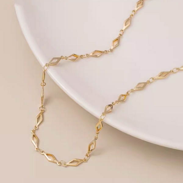 Brass Chain Necklace Charm Diy