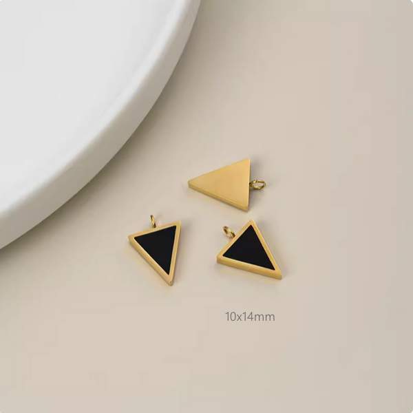 New Fashion Titanium Steel+Shell Pendant Charms