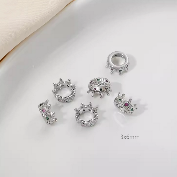 Brass Platinum Plated Spacers