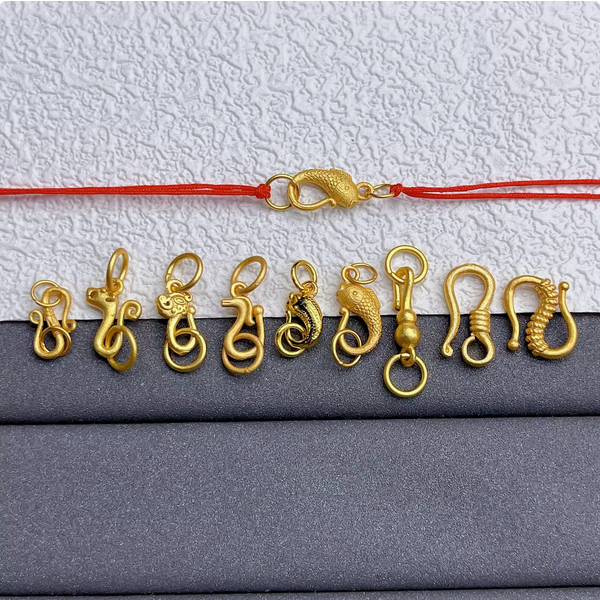 Brass Special Totem S Hook Clasp-Chinese Characteristics