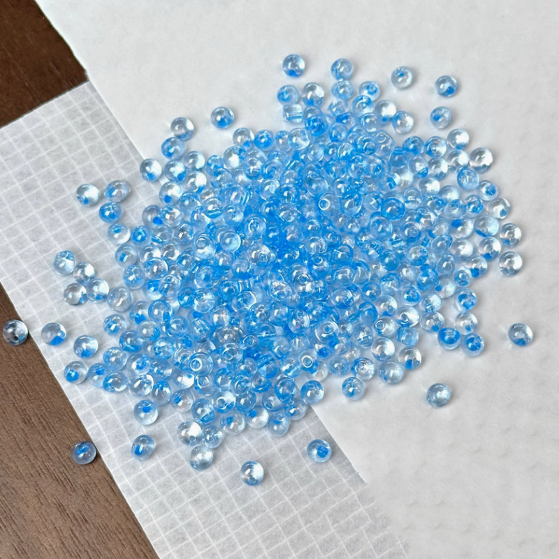 10g Glass Beads Round Water Drop Tiny Beads Spacers